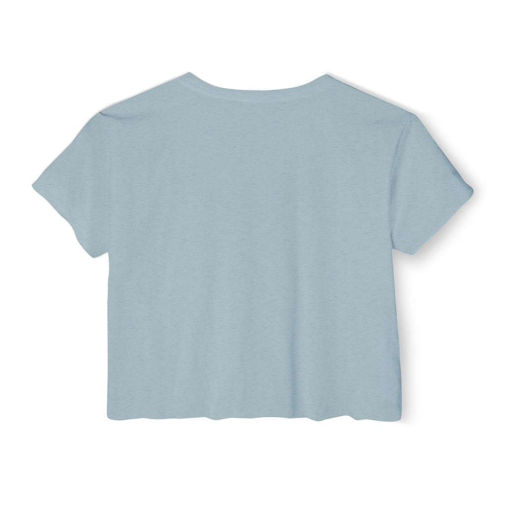 Country Mama Crop Top — Floral Bull Skull Festival Tee for Moms