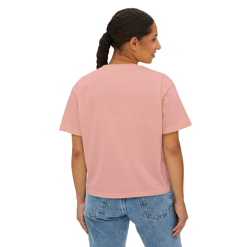 Kind Heart Fierce Mind Boxy Tee — Desert Cactus Inspirational Women's Shirt