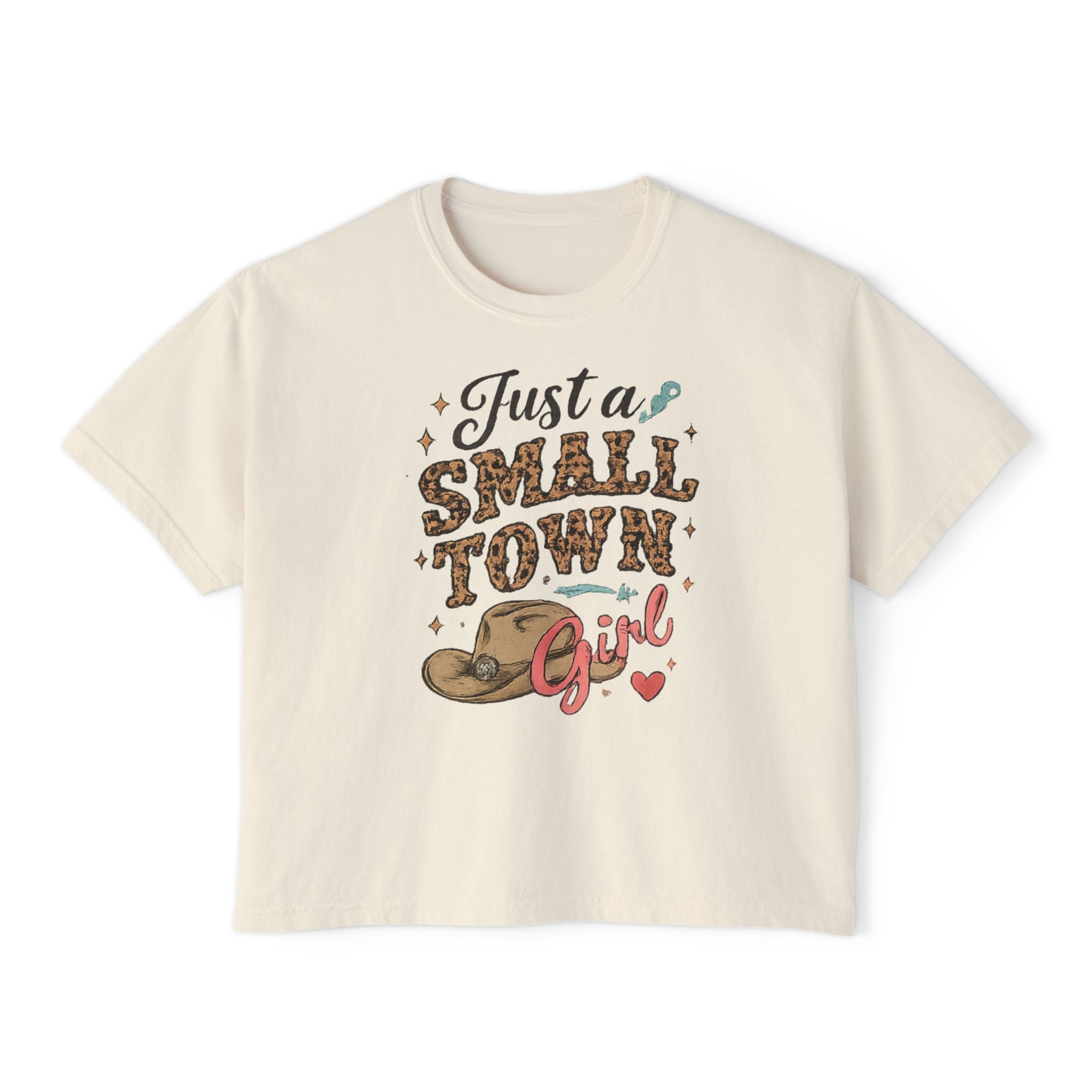 Just a Small Town Girl Boxy Tee