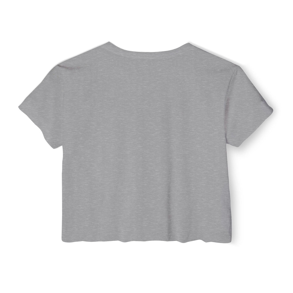 Crop Top — "Country Mama" Retro Checker Festival Tee
