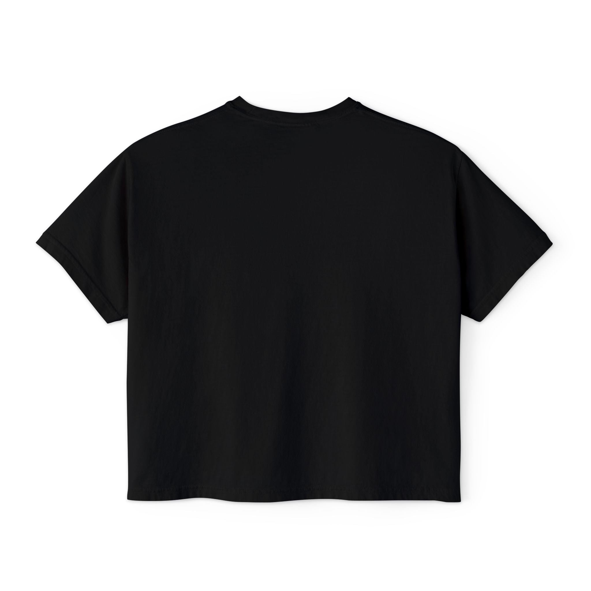 Country Mama Women's Boxy Tee — Retro Checker Smile Graphic