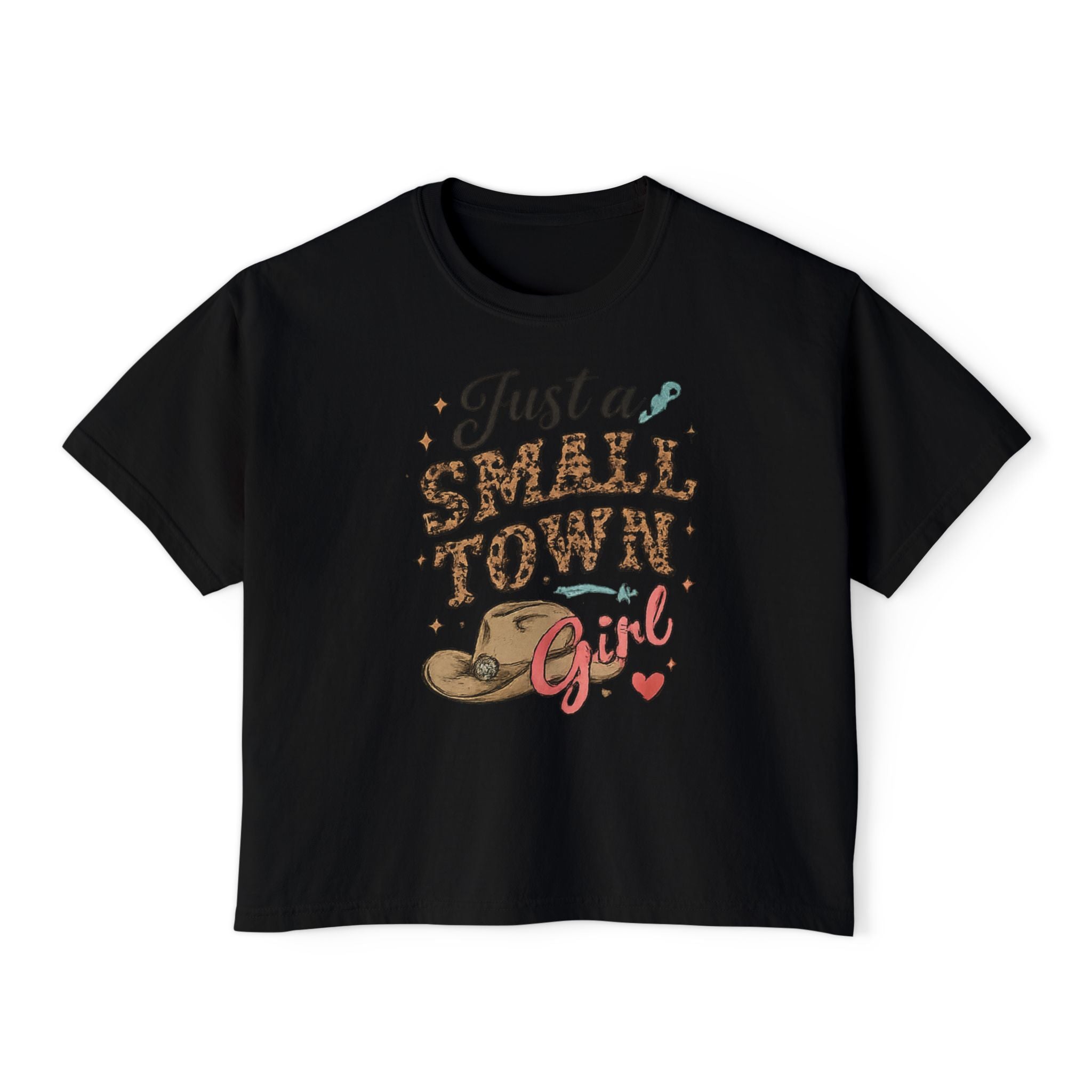 Just a Small Town Girl Boxy Tee