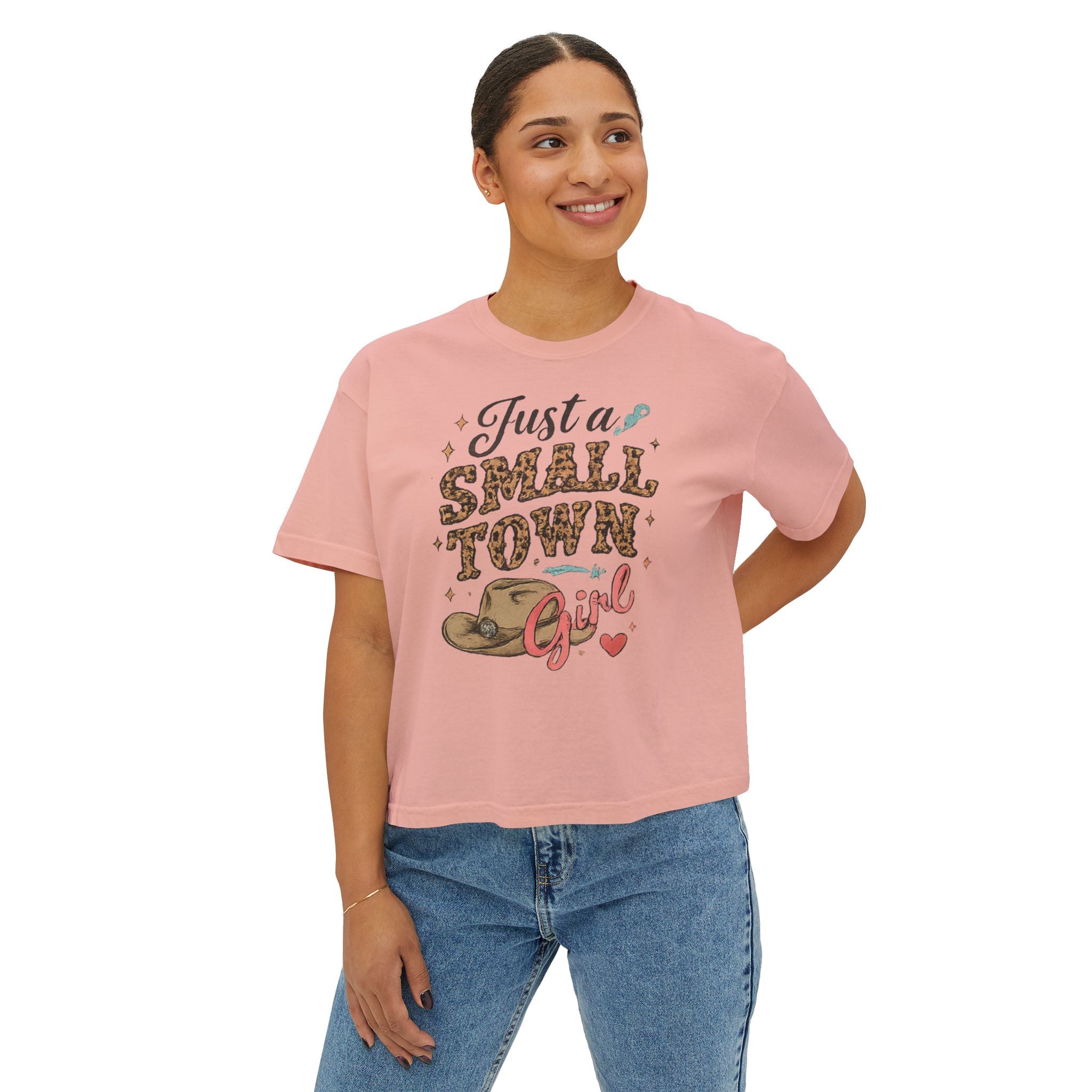 Just a Small Town Girl Boxy Tee