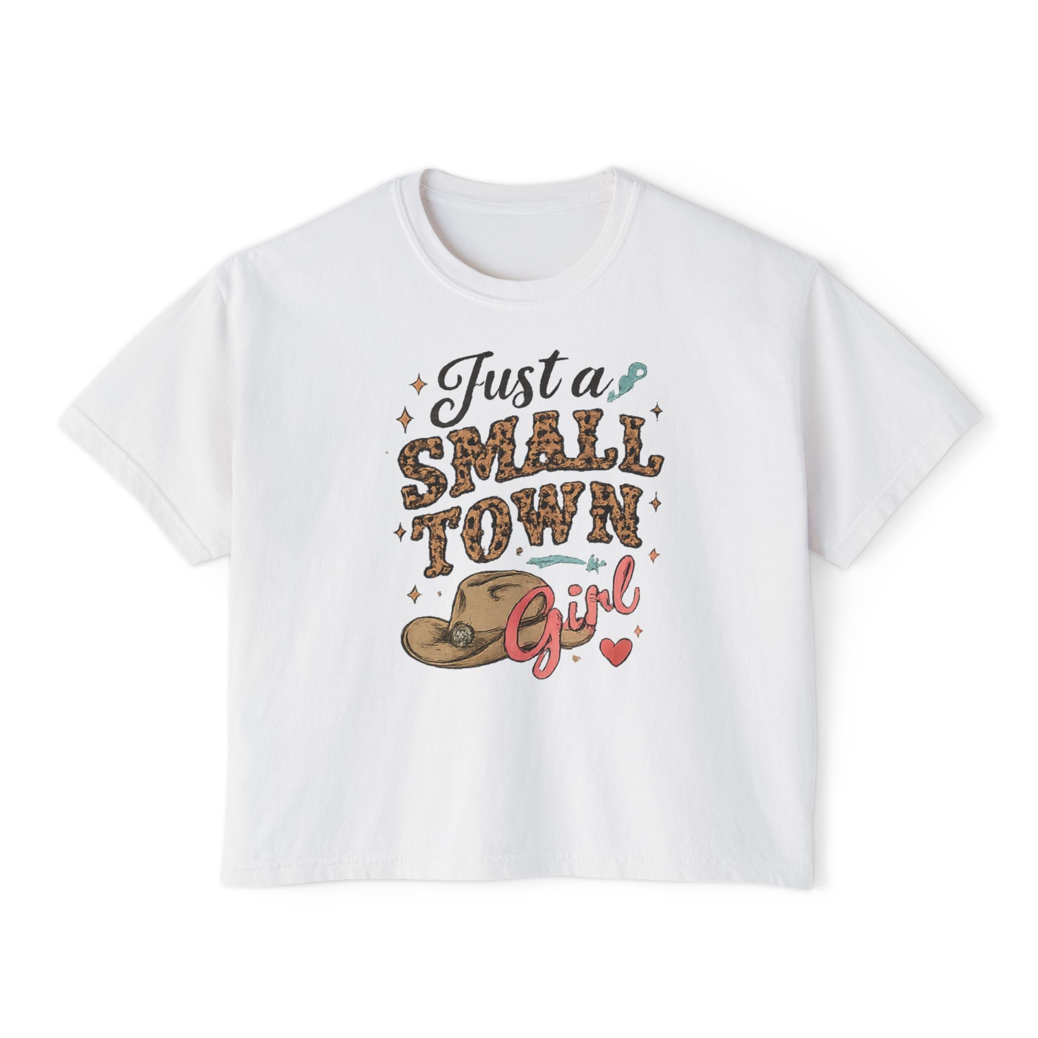 Just a Small Town Girl Boxy Tee
