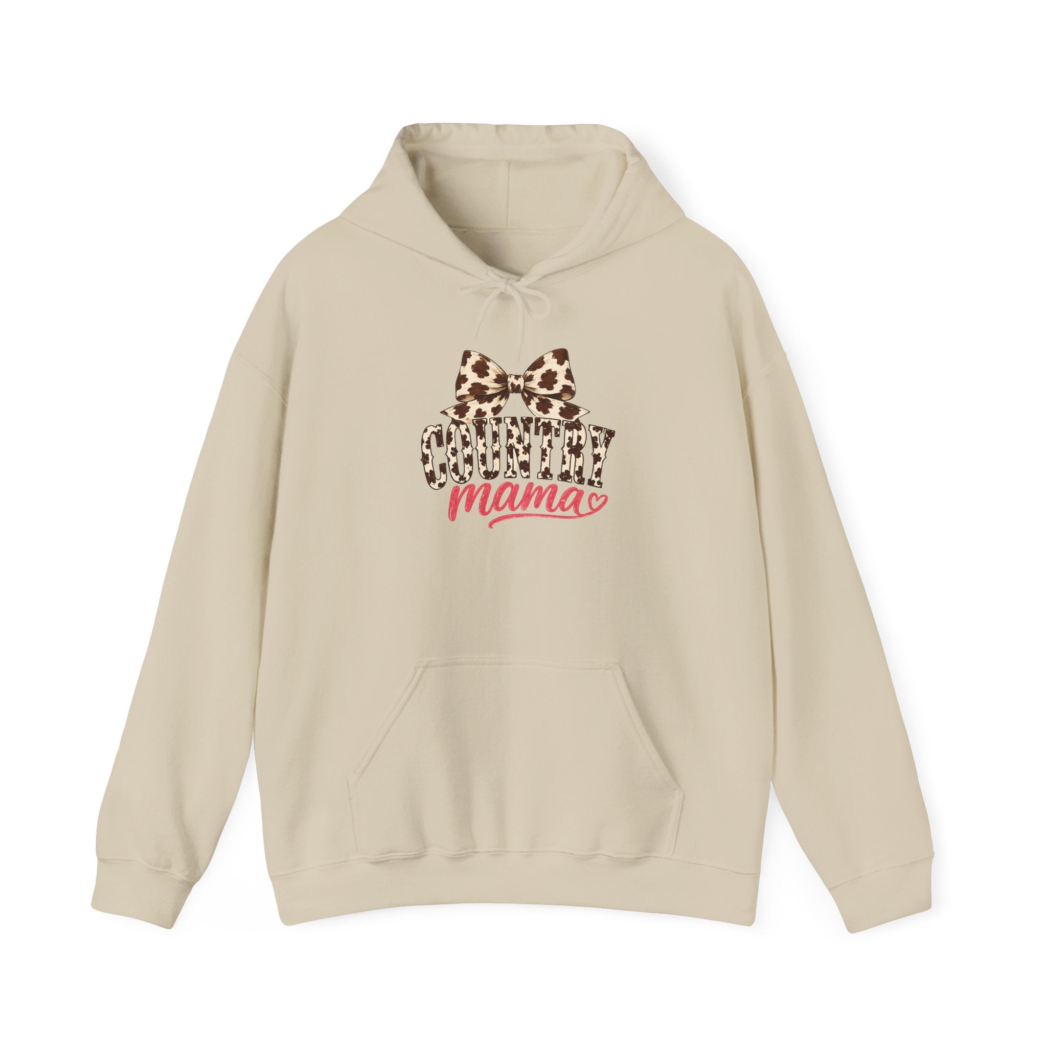 Mama Leopard Bow Hoodie | Leopard Print Mama Hoodie