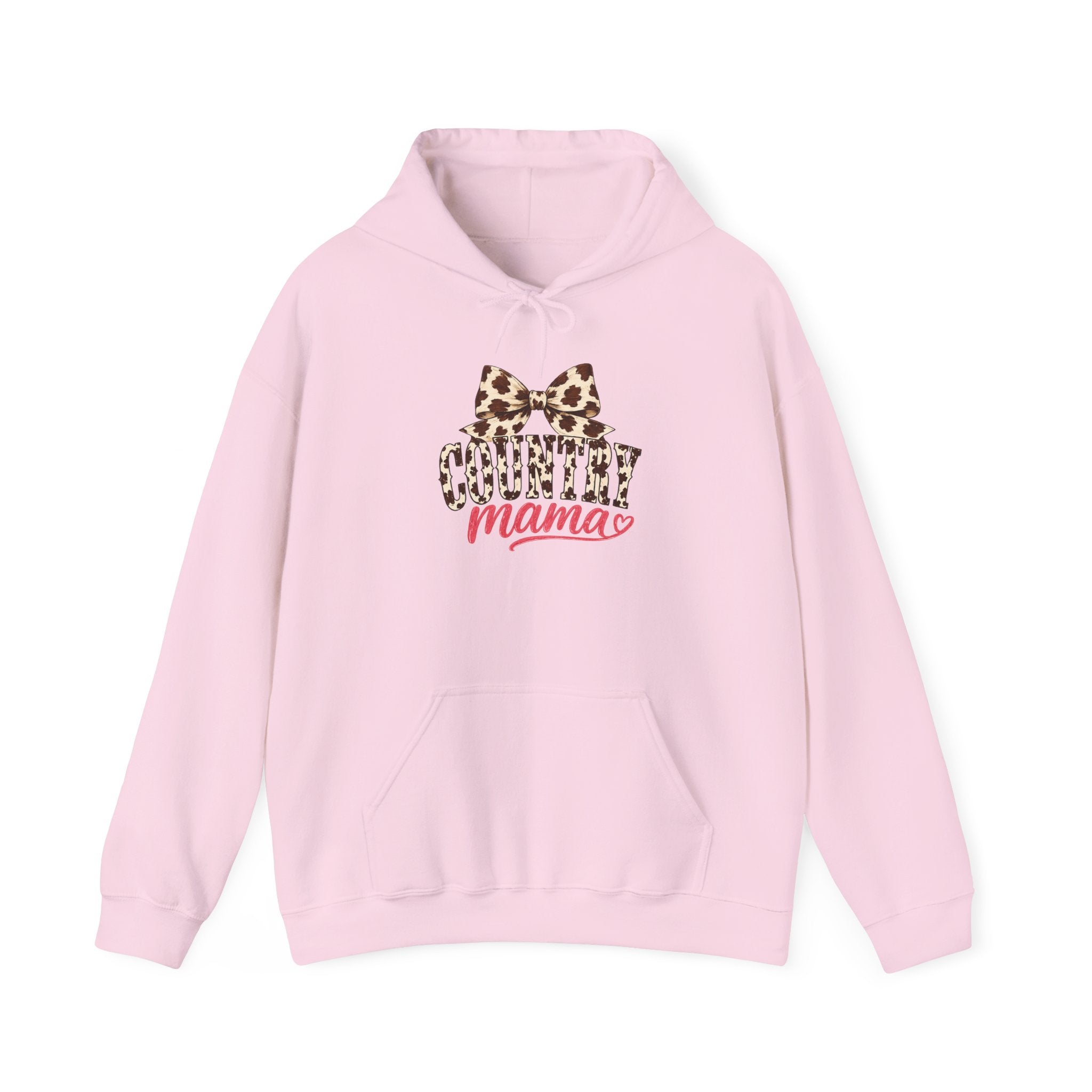 Mama Leopard Bow Hoodie | Leopard Print Mama Hoodie