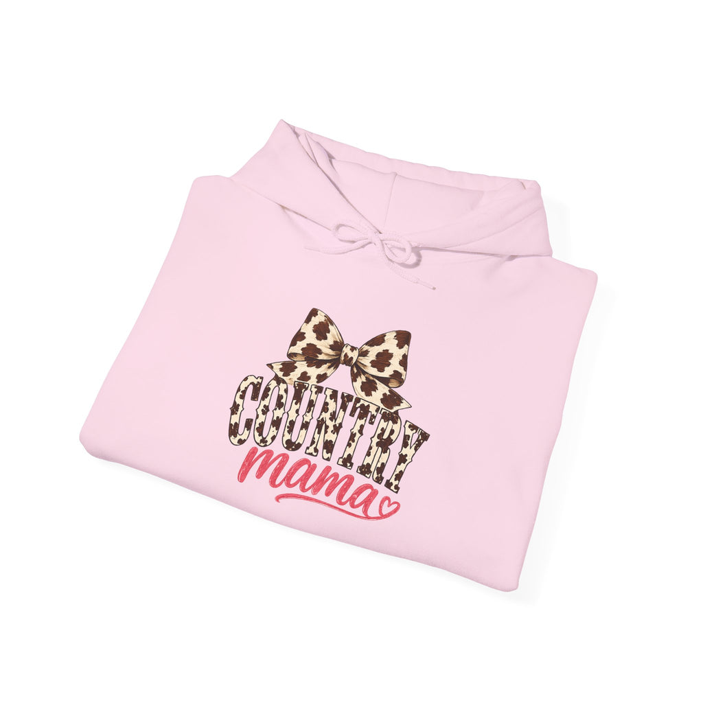 Mama Leopard Bow Hoodie | Leopard Print Mama Hoodie