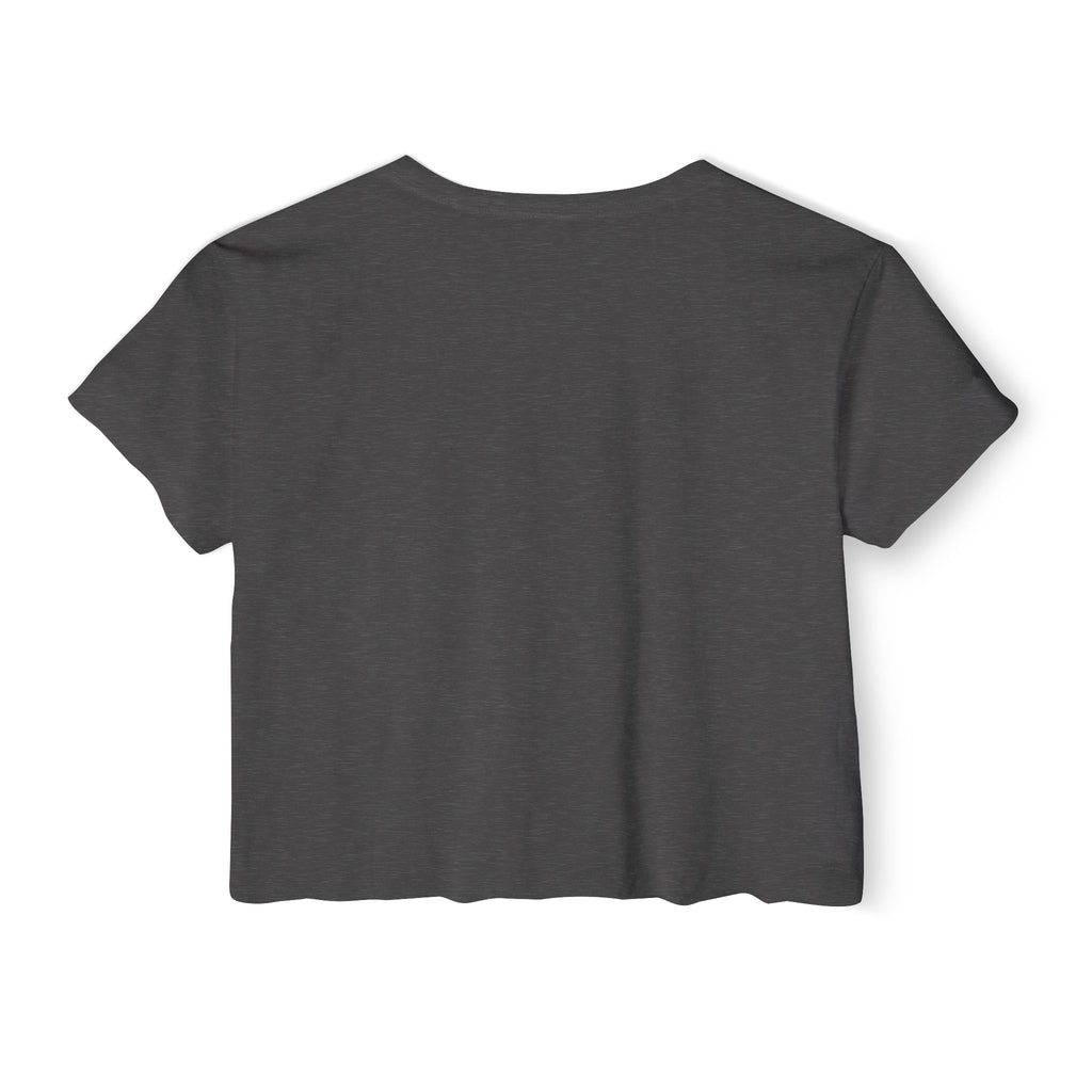 Women's Festival Crop Top — "Kind Heart, Fierce Mind" Cactus Graphic Crop Tee