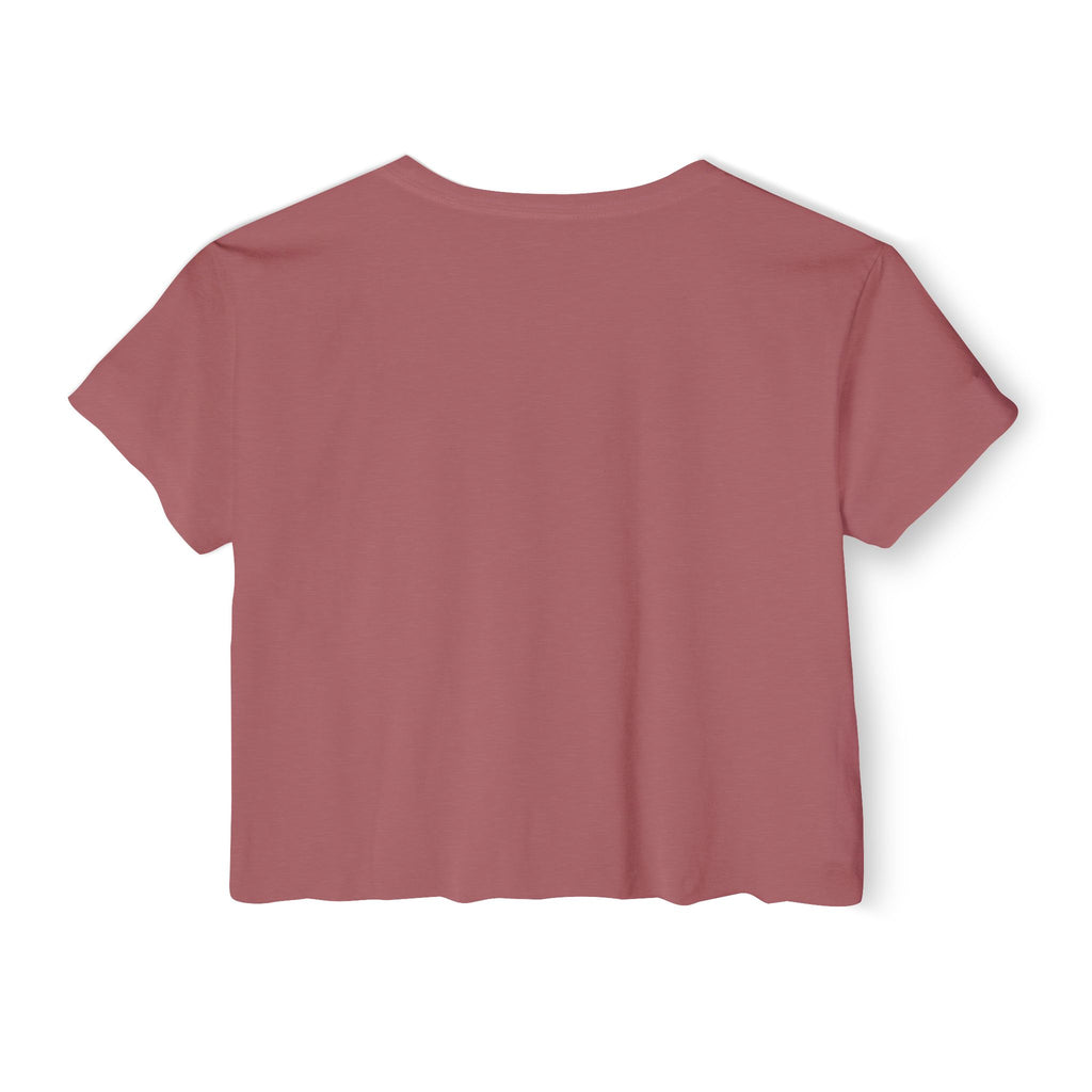 Women's Festival Crop Top — "Kind Heart, Fierce Mind" Cactus Graphic Crop Tee